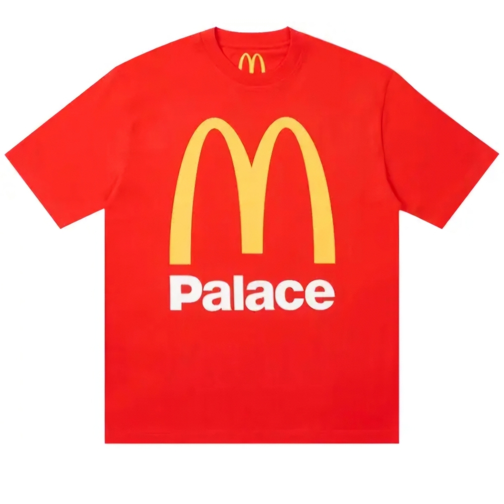 Palace McDonald's Red Tee Shirt Size Small